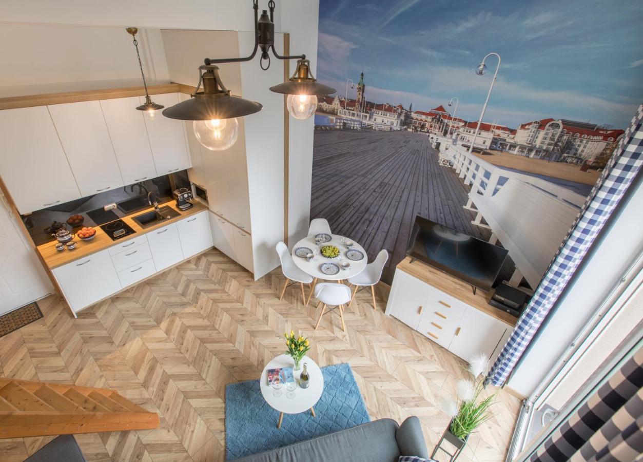 Apartament Chopina 5 M5 - Centrum Sopotu 3 Min Do Monciaka エクステリア 写真